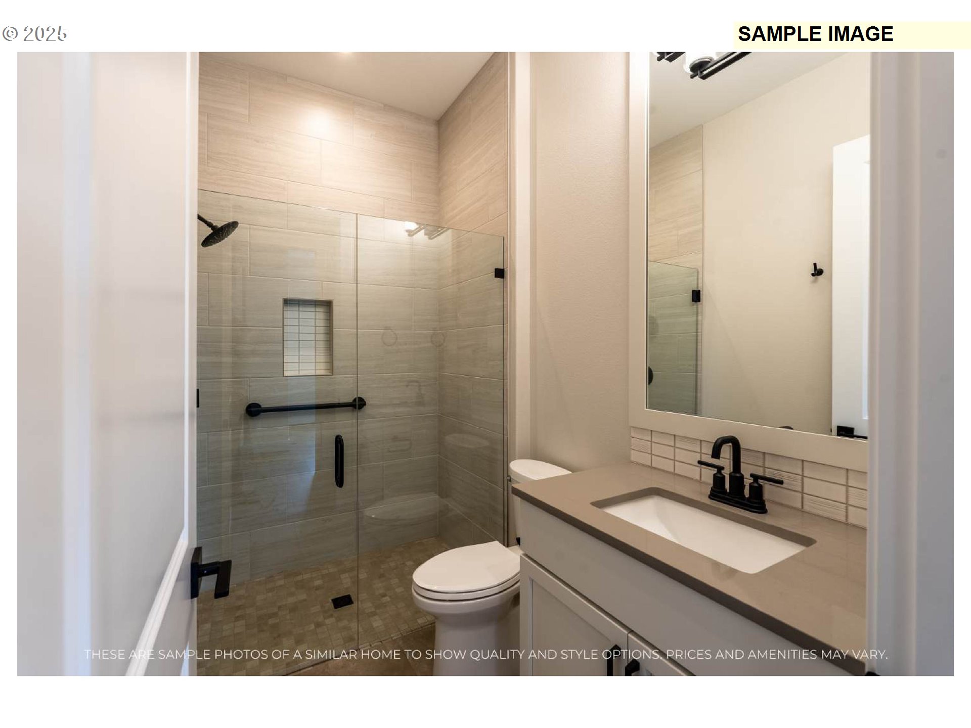 1618 North Paradise Avenue Ridgefield, WA 98642 - Photo 2 of 36 a bathroom with a sink a toilet and a mirror