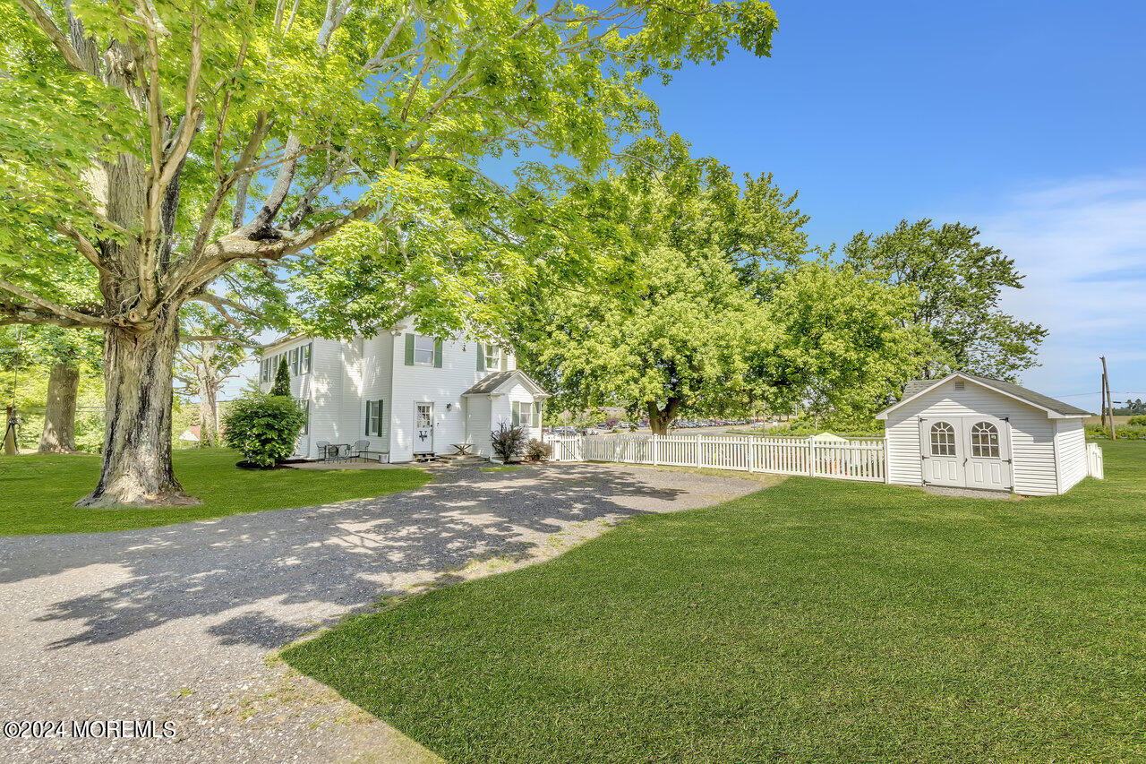 238 County Road 539 Cream Ridge, NJ 08514 - Photo 2 of 32 a house view with a garden space