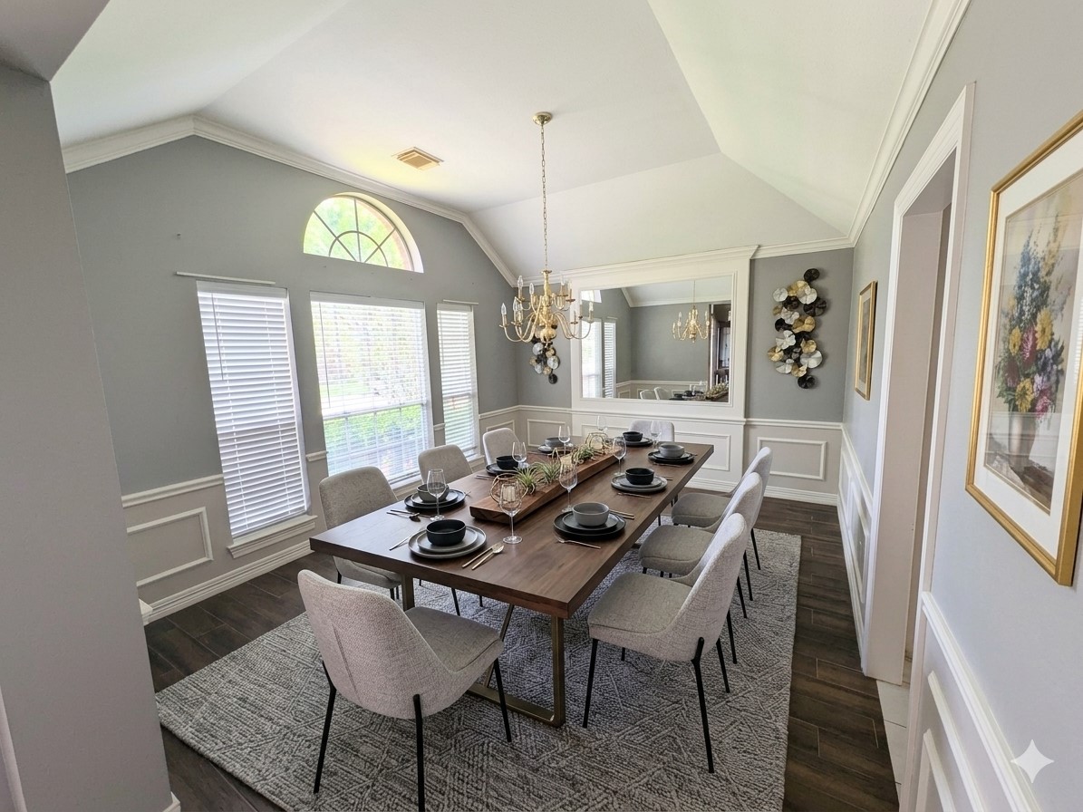 13107 Walnut Lake Road Houston, TX 77065 - Photo 6 of 21 a view of a dining room with furniture window and outside view
