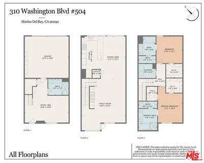 $1,795,000 | 310 Washington Boulevard, Unit 504, Marina del Rey, CA 90292