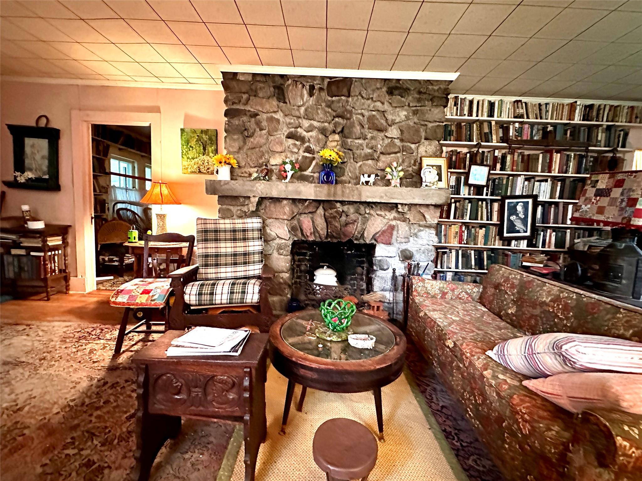 Rye Hill Road Monroe, NY 10950 - Photo 14 of 32 a living room with fireplace furniture and a rug
