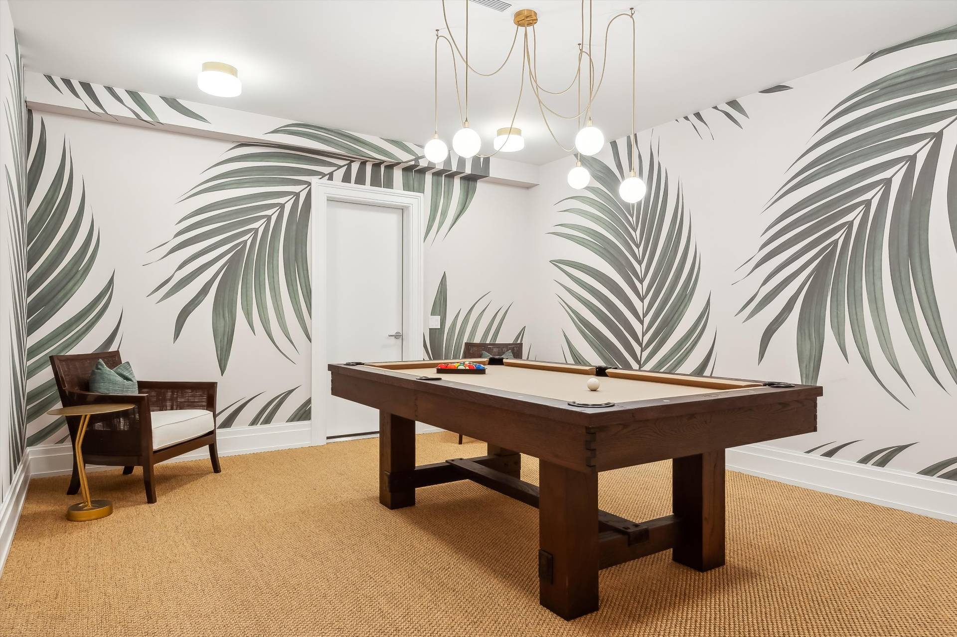 80 Cobb Road Water Mill, NY 11976 - Photo 24 of 35 a room with table chairs and wooden floor