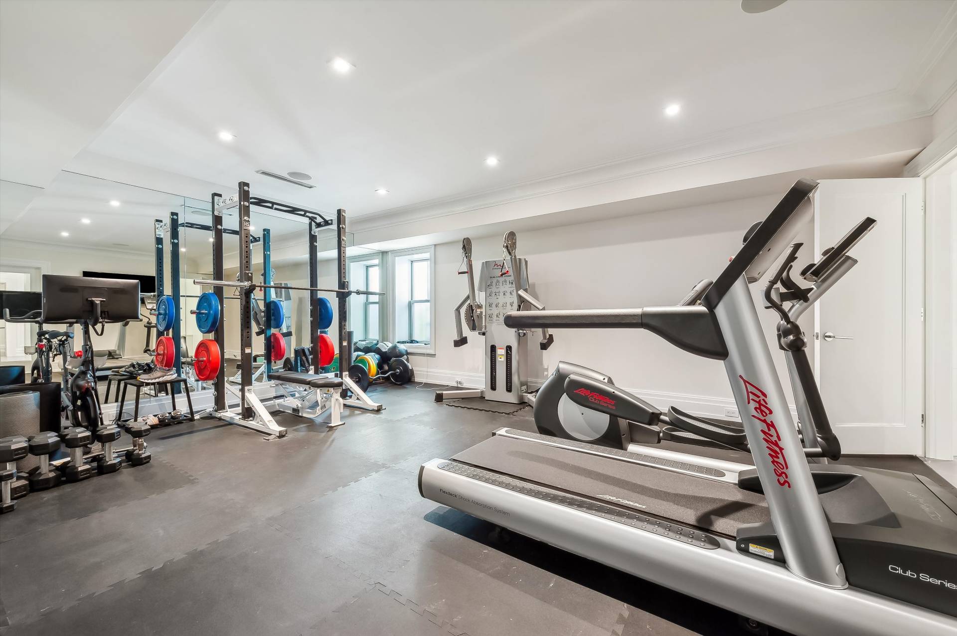 80 Cobb Road Water Mill, NY 11976 - Photo 27 of 35 a view of a room with gym equipment