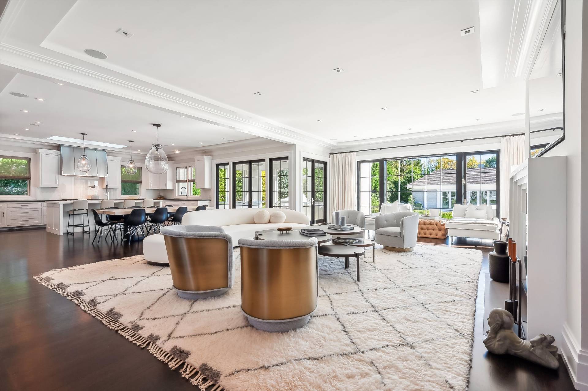 80 Cobb Road Water Mill, NY 11976 - Photo 6 of 35 a view of a dining room with furniture