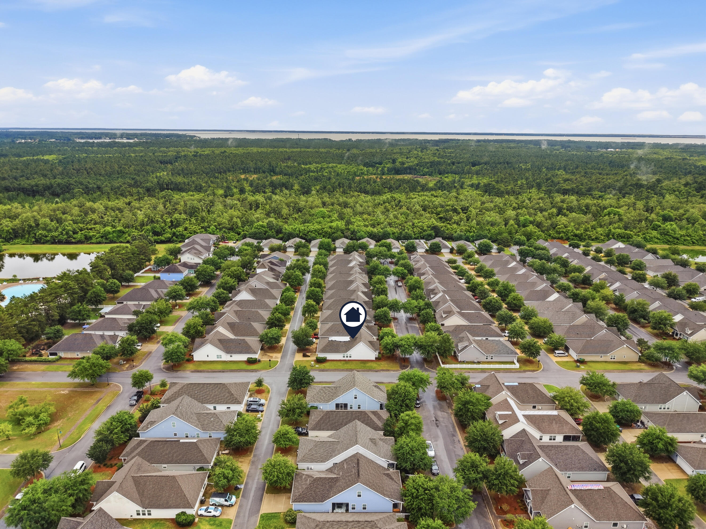 209 Nelly Street Freeport, FL 32439 - Photo 48 of 54 209 nelly drone-3