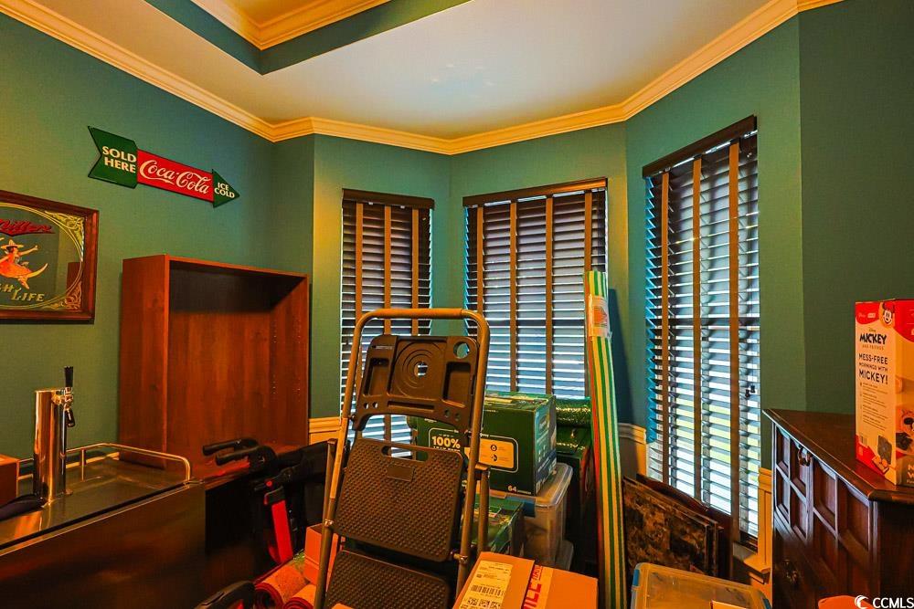 105 Rocko Drive Myrtle Beach, SC 29579 - Photo 18 of 38 Office space featuring ornamental molding