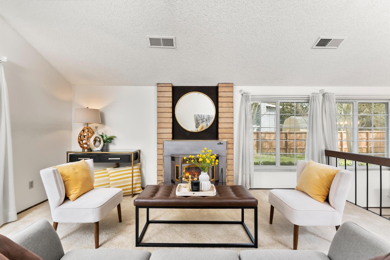 3126 Oxford Road Cameron Park, CA 95682 - Photo 3 of 45 a living room with furniture a rug potted plant and a large window