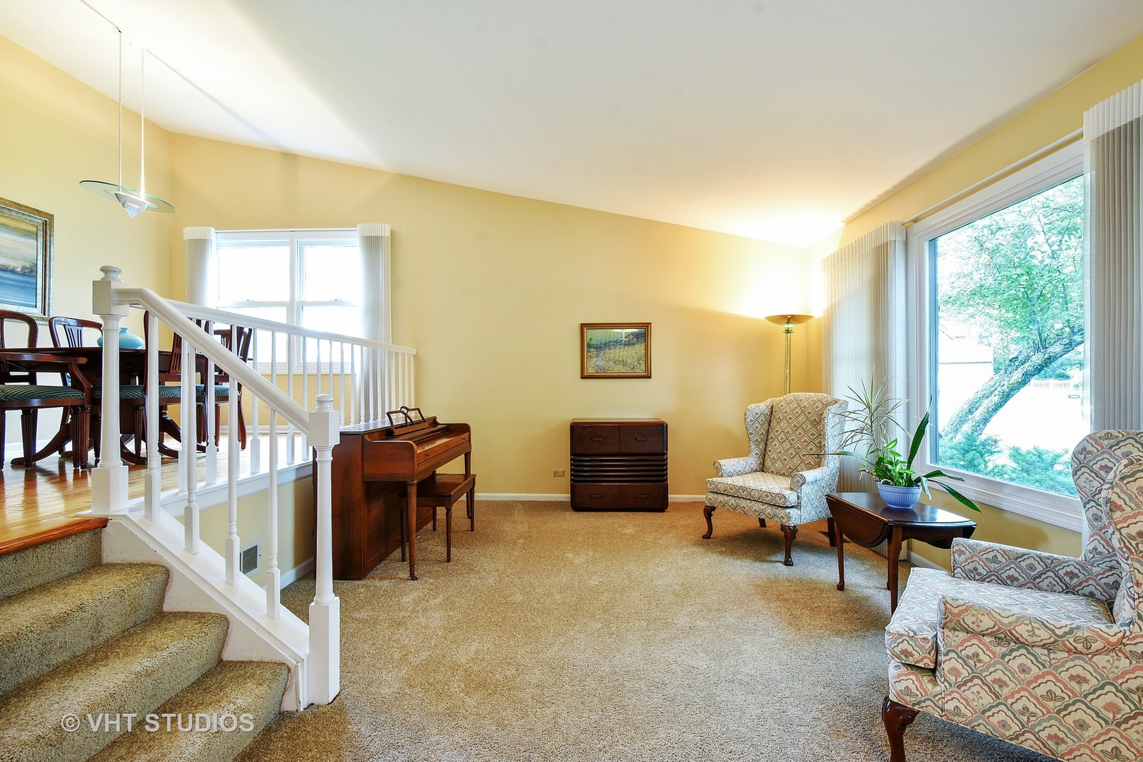 1320 Devonshire Road Buffalo Grove, IL 60089 - Photo 3 of 25 a living room with furniture and a large window