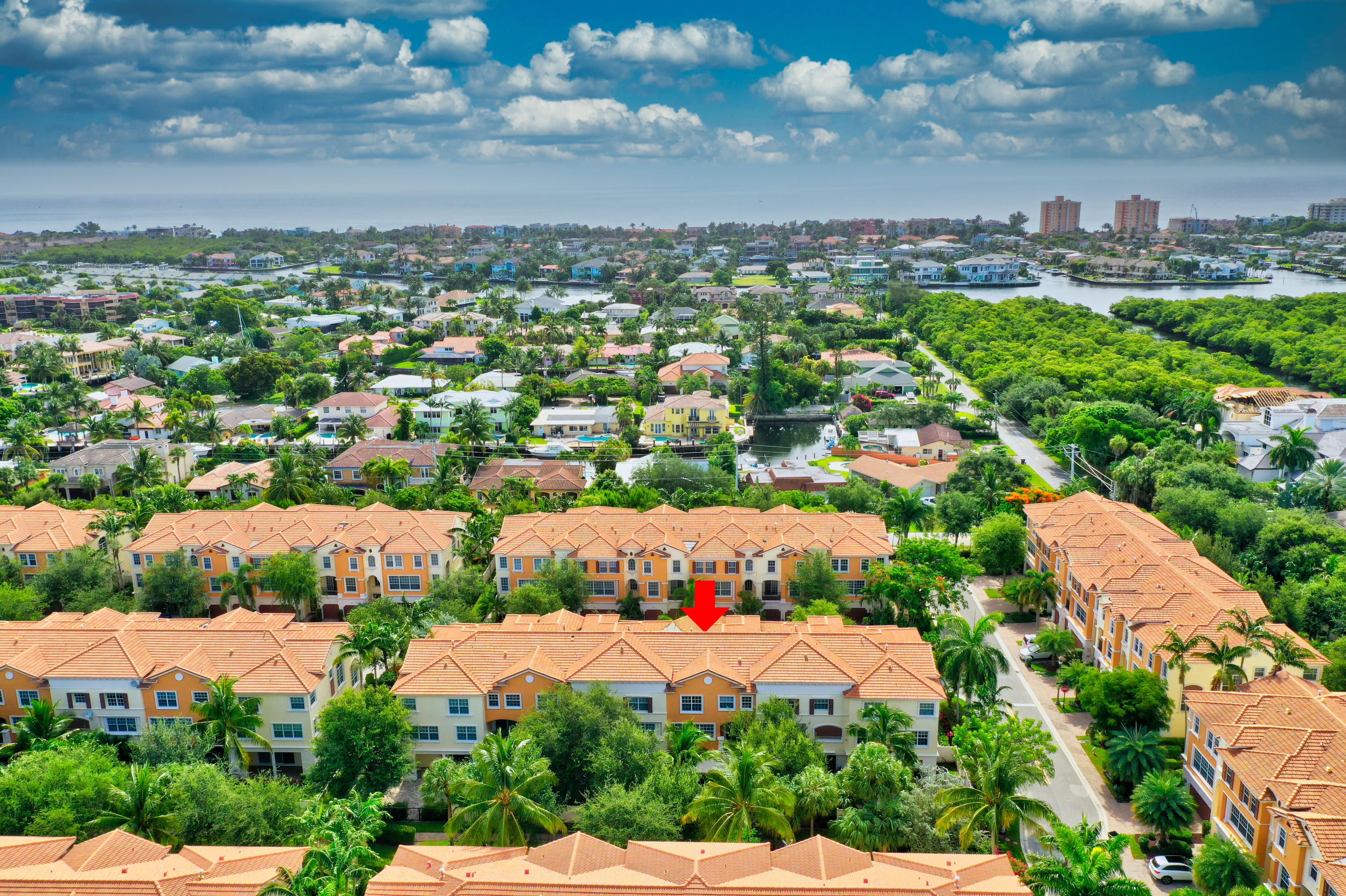 5535 Northeast Trieste Way Boca Raton, FL 33487 - Photo 51 of 51 LOOKING EAST TO OCEAN