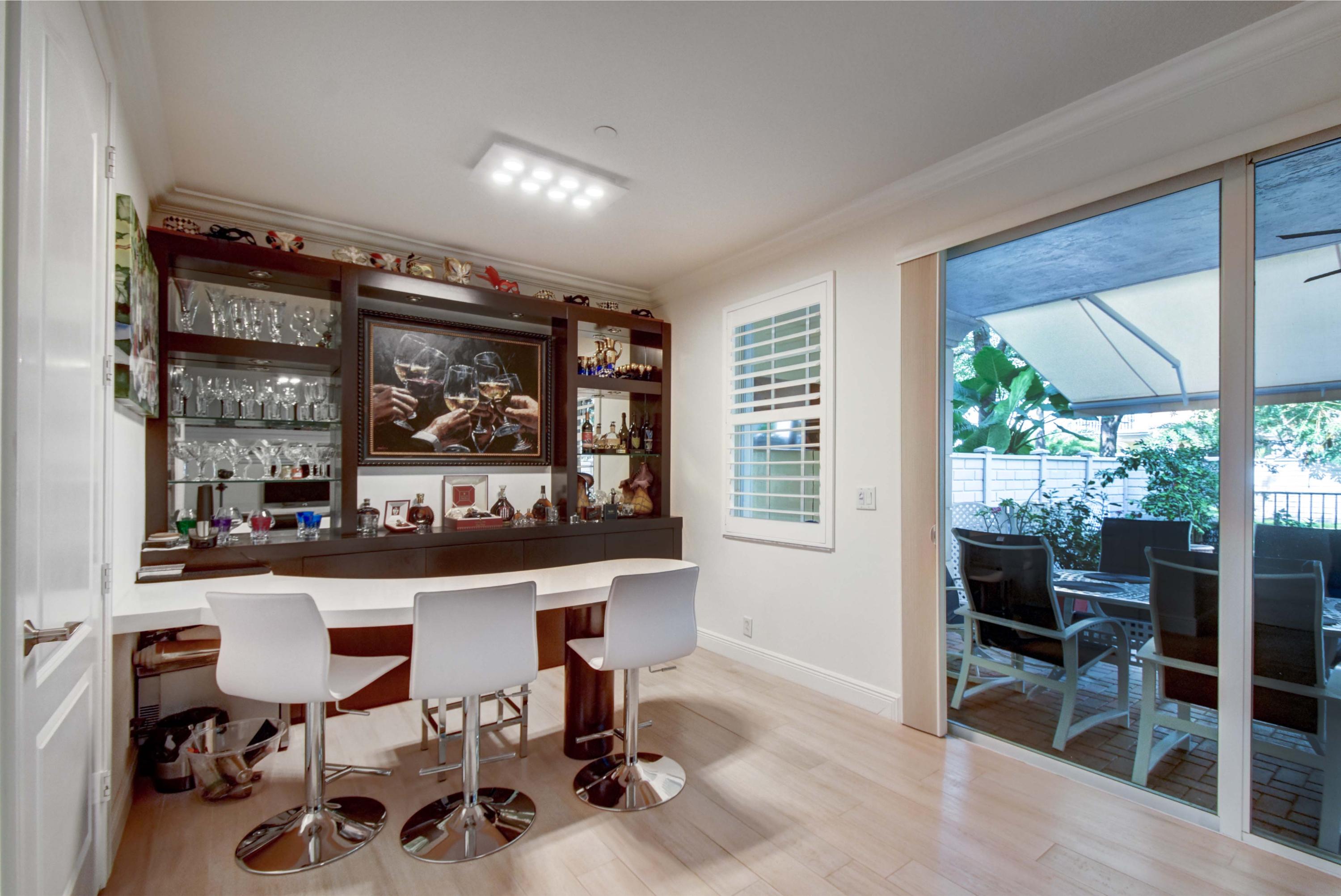 5535 Northeast Trieste Way Boca Raton, FL 33487 - Photo 9 of 51 NEW BUILT-IN BAR