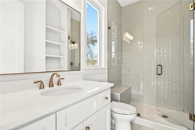 a bathroom with a sink and a toilet