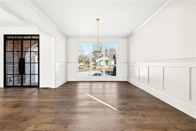 a view of an empty room with window