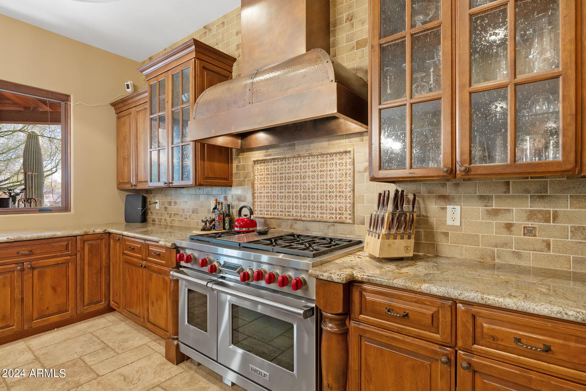 14705 East Redbird Road Scottsdale, AZ 85262 - Photo 11 of 77 gourmet kitchen with gas cooking