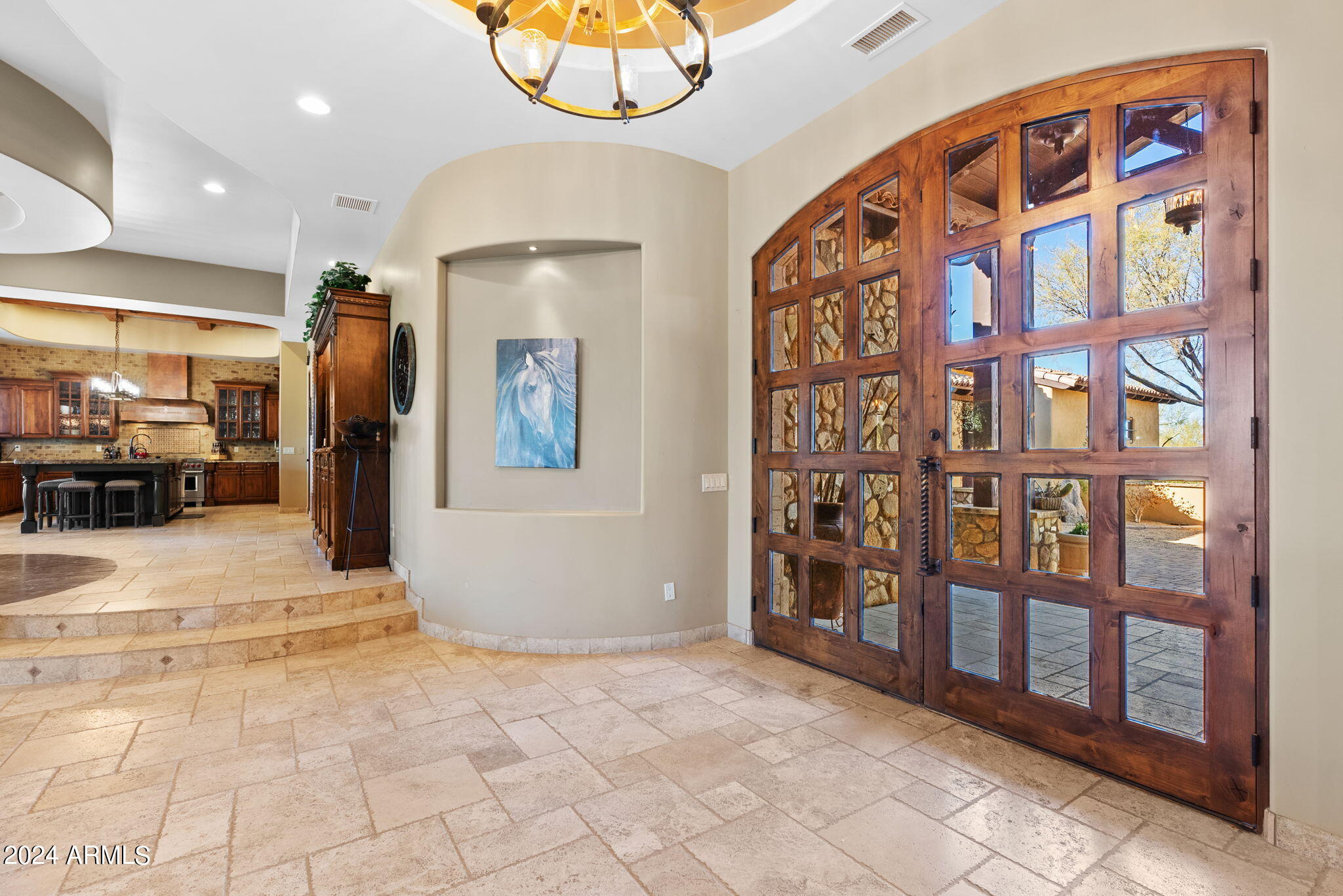 14705 East Redbird Road Scottsdale, AZ 85262 - Photo 6 of 77 Huge custom door at entry