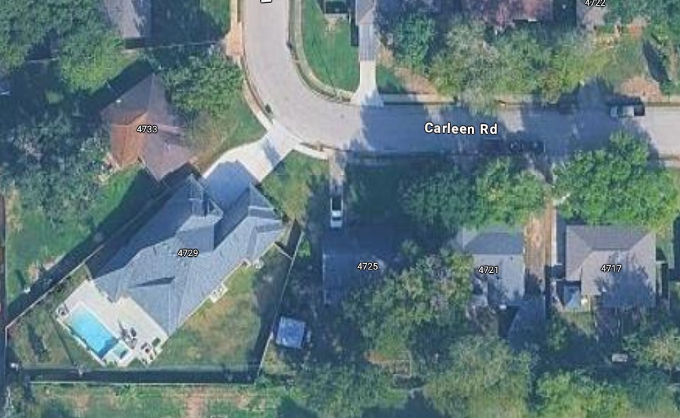 4725 Carleen Road Houston, TX 77092 - Photo 14 of 14 an aerial view of a house