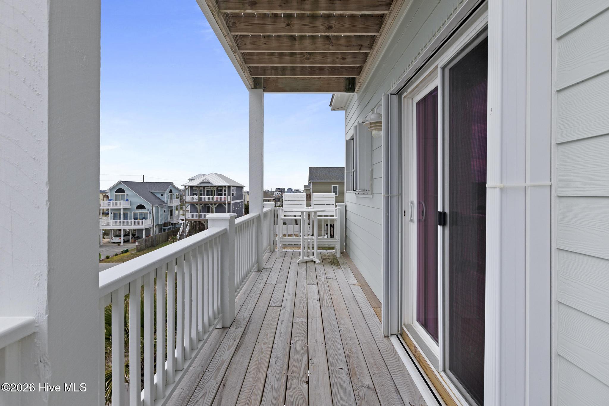 291 Topsail Road North Topsail Beach, NC 28460 - Photo 17 of 43 Kitchen Balcony