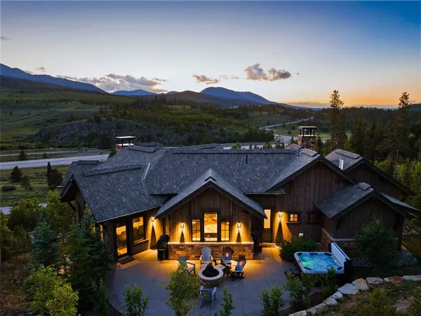 a view of a city from a balcony