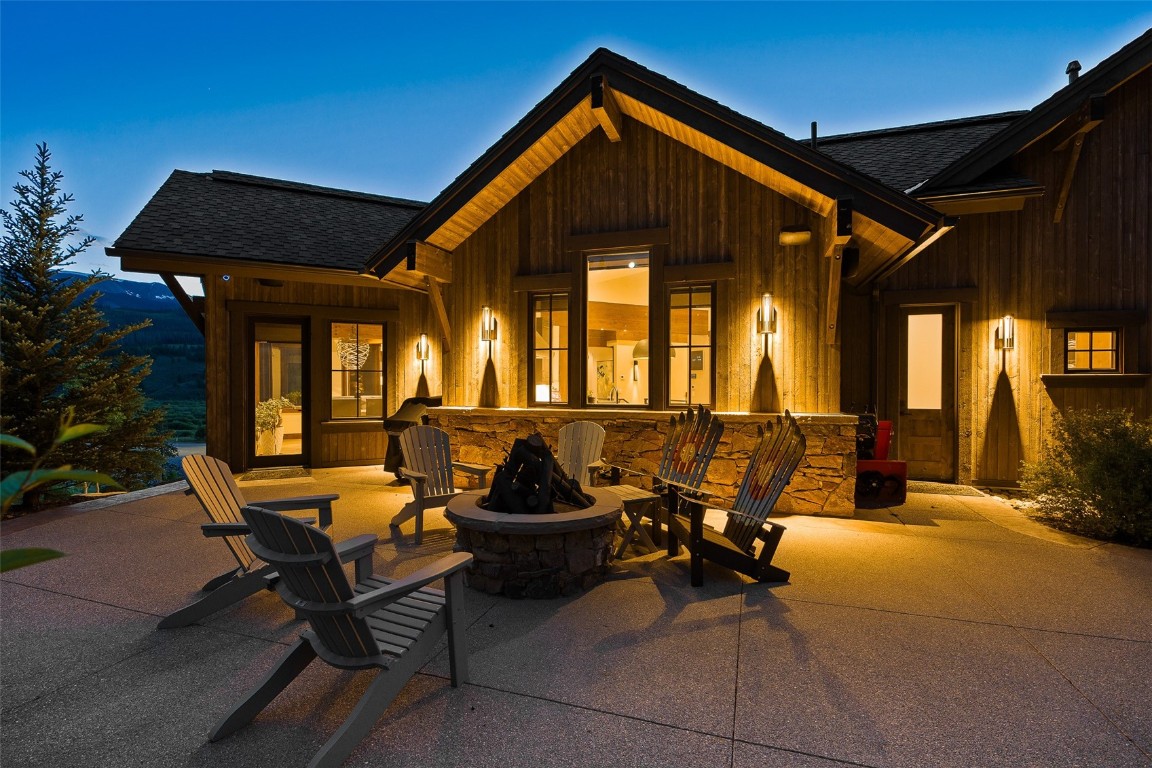 455 Highfield Trail Breckenridge, CO 80424 - Photo 49 of 50 a outdoor space with patio furniture and potted plants