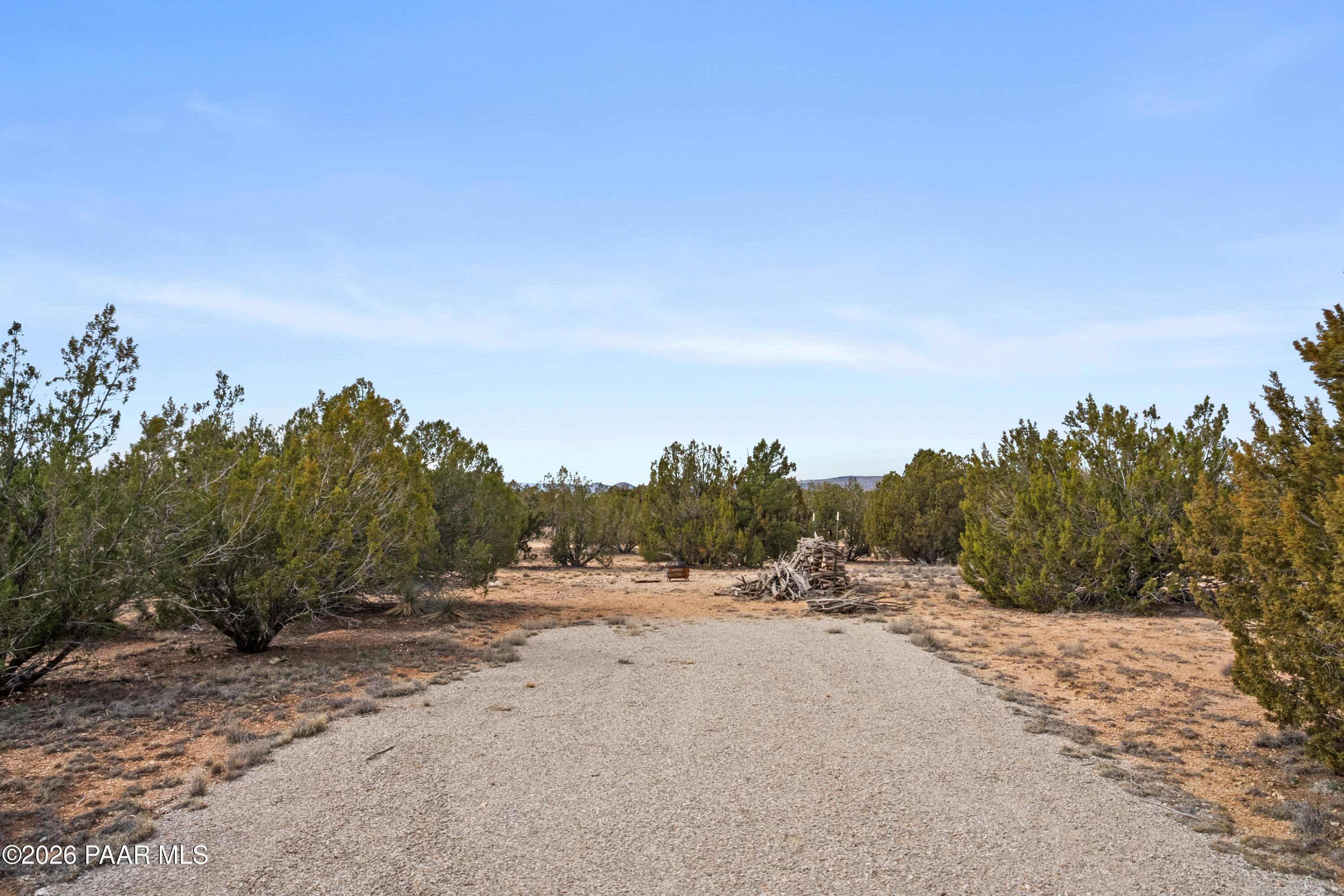 25815 Fort Rock Road Seligman, AZ 86337 - Photo 18 of 30 a view of a rural road with plants
