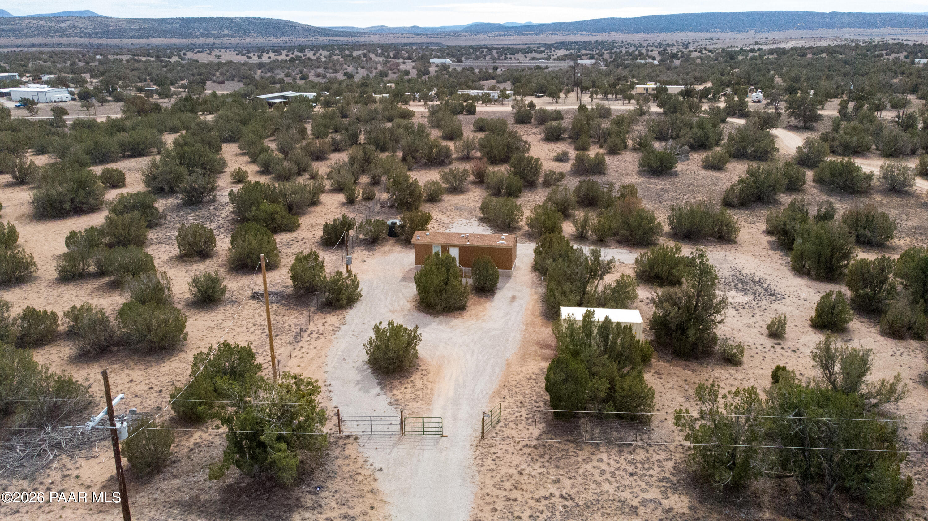 25815 Fort Rock Road Seligman, AZ 86337 - Photo 30 of 30 an aerial view of city