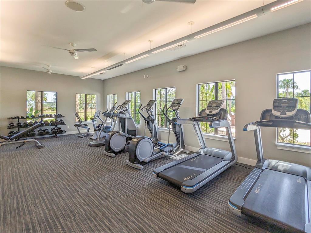 3324 Big Sky Way Lakewood Ranch, FL 34211 - Photo 41 of 49 a view of a room with gym equipment