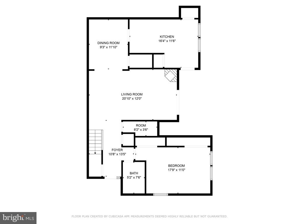7554 Belle Grae Drive Manassas, VA 20109 - Photo 22 of 24 Main Level Floorplan