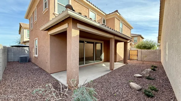 a view of a house with a porch