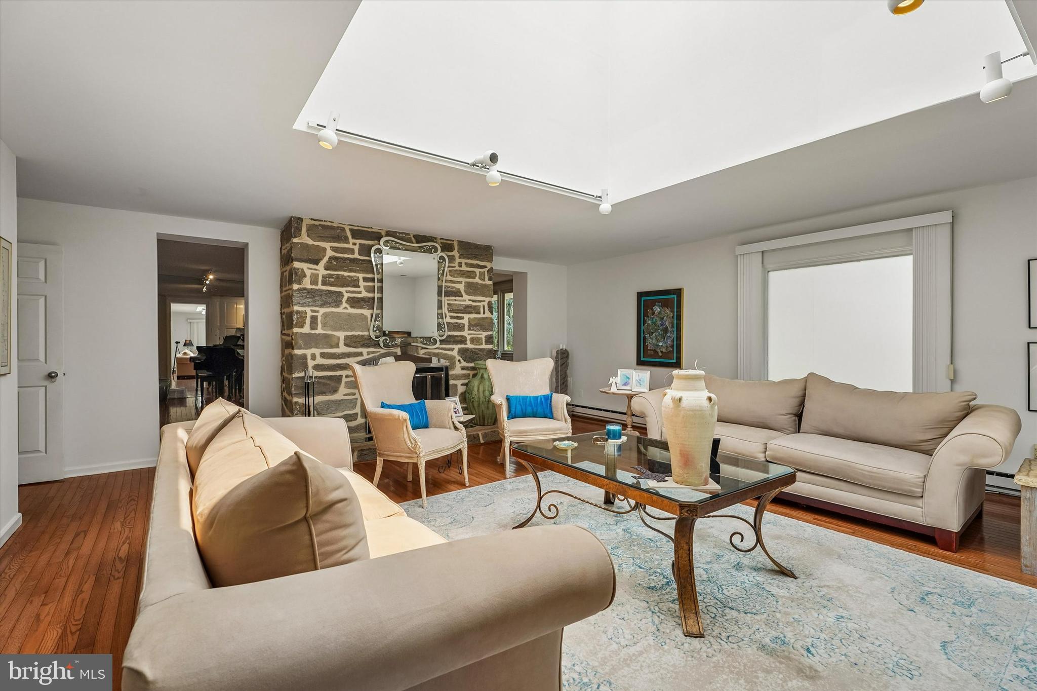 2600 Wendy Road Havertown, PA 19083 - Photo 9 of 39 Stunning Stone Fireplace.