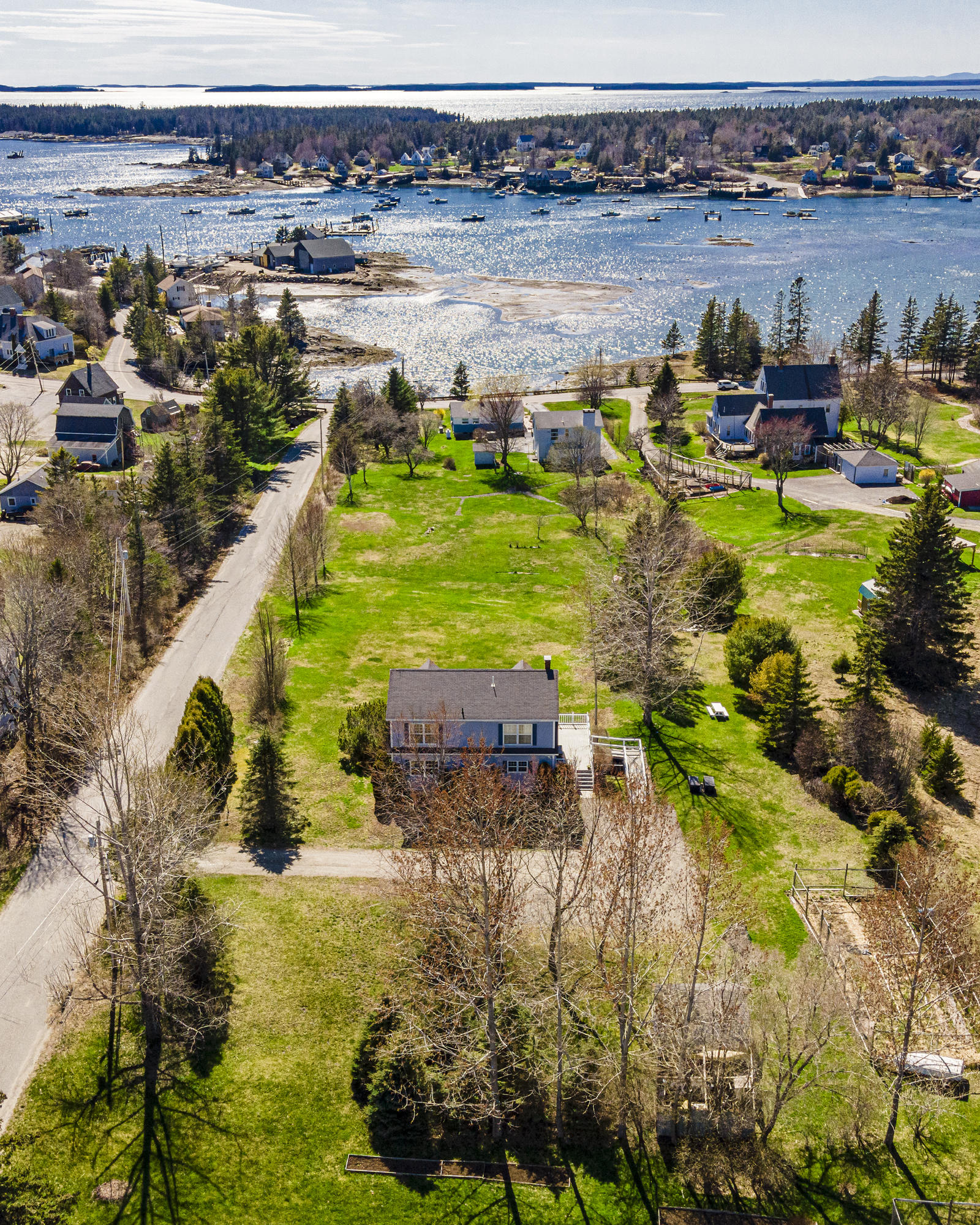 32 Bass Harbor Woods Road Bass Harbor, ME 04653 - Photo 2 of 38 Bass-Harbor-Woods-Drone-5