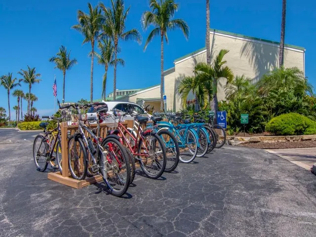 a view of a balcony with an ocean view