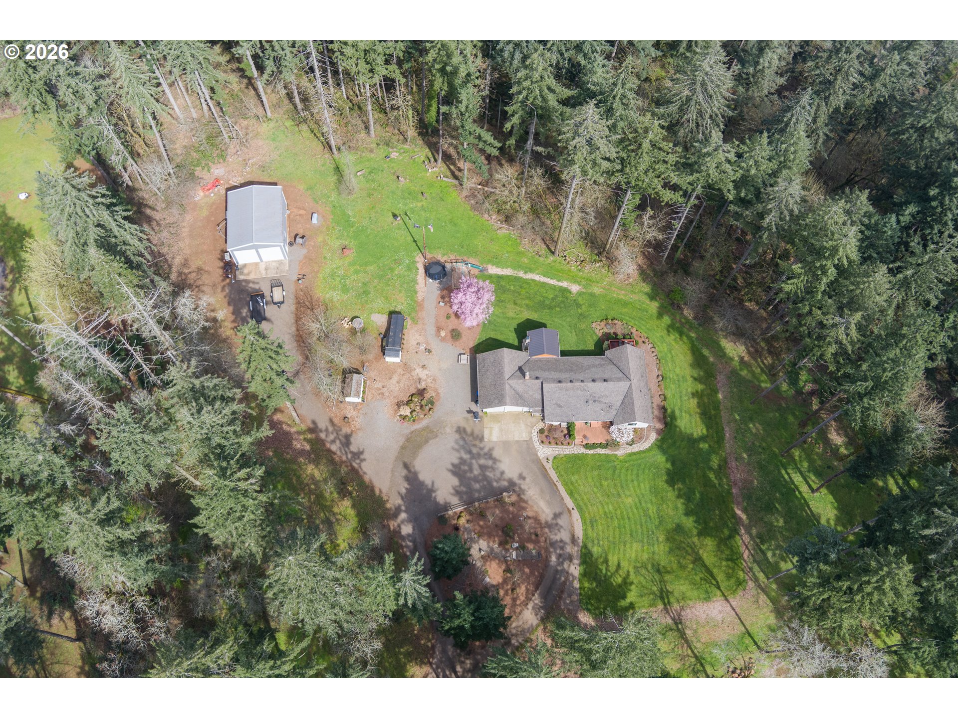 7624 Shady Way Southeast Turner, OR 97392 - Photo 47 of 48 a view of a house with a yard