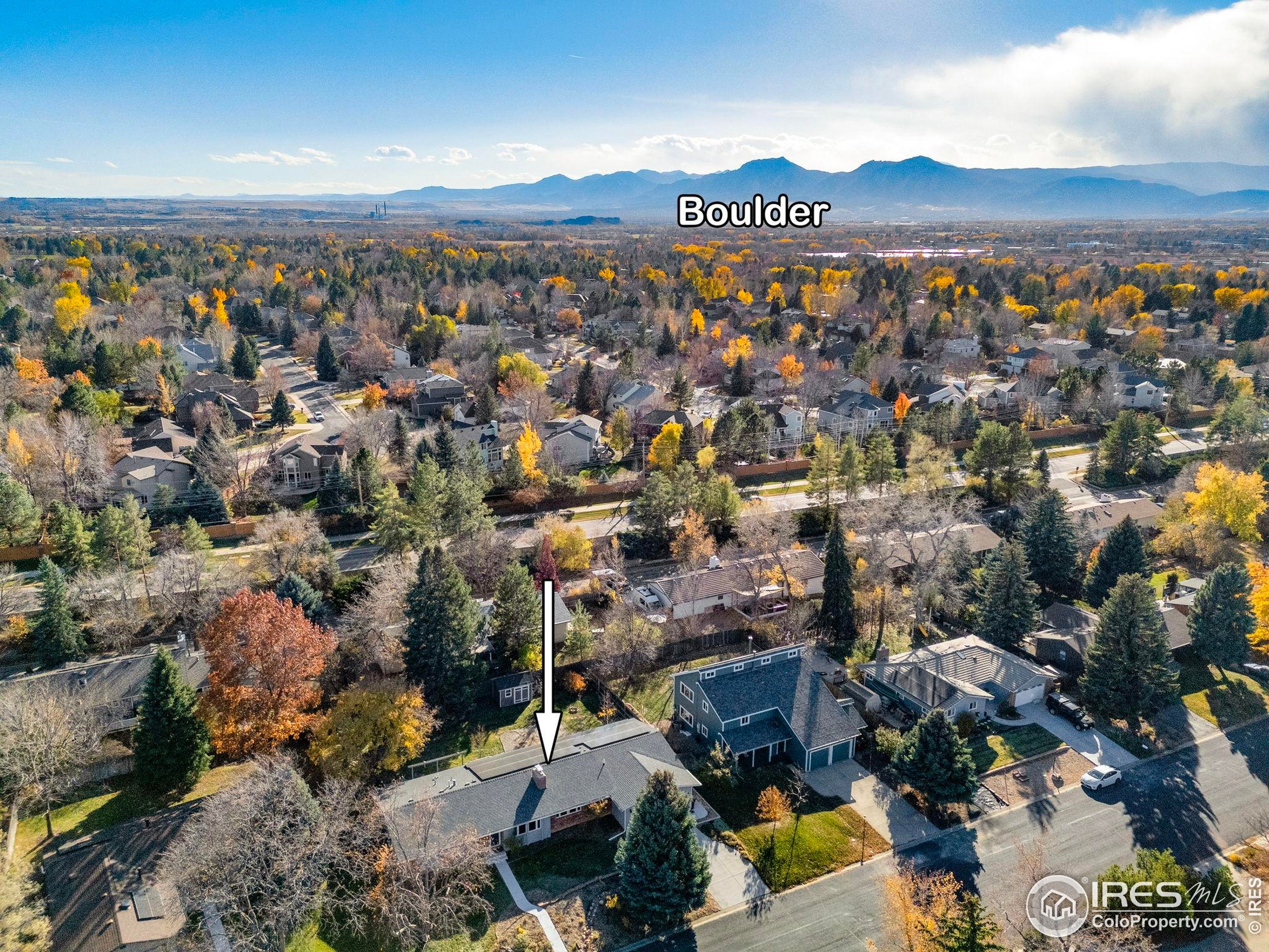 7238 Mt Sherman Road Longmont, CO 80503 - Photo 44 of 48 an aerial view of a city