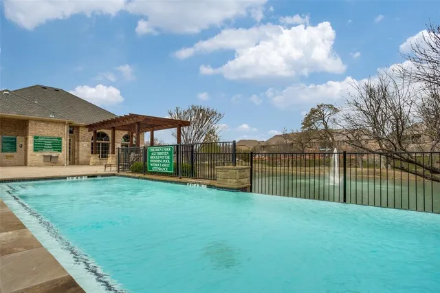 a view of a backyard with a garden