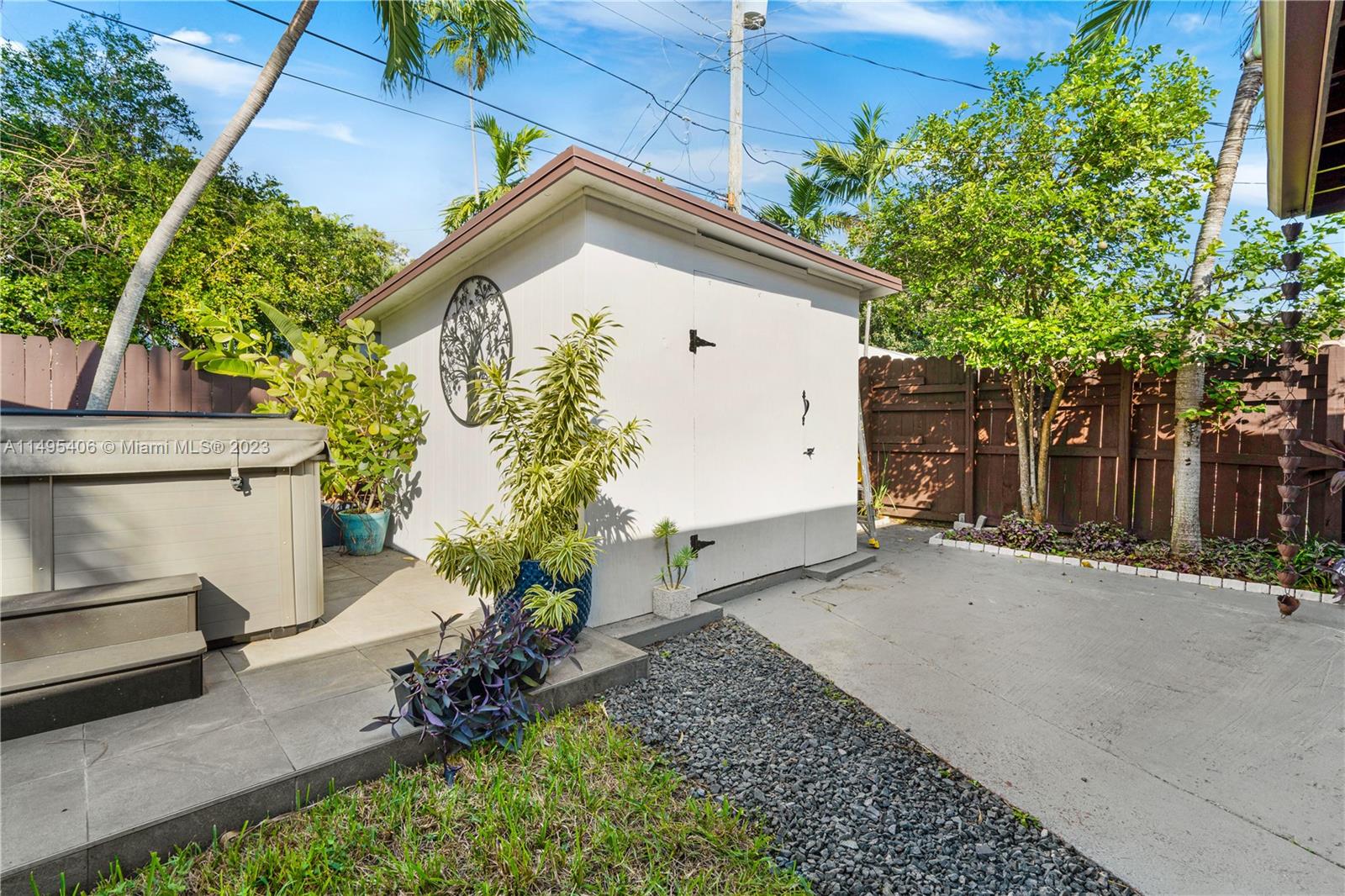 2465 Southwest 21st Terrace Miami, FL 33145 - Photo 36 of 45 a front view of a house with garden