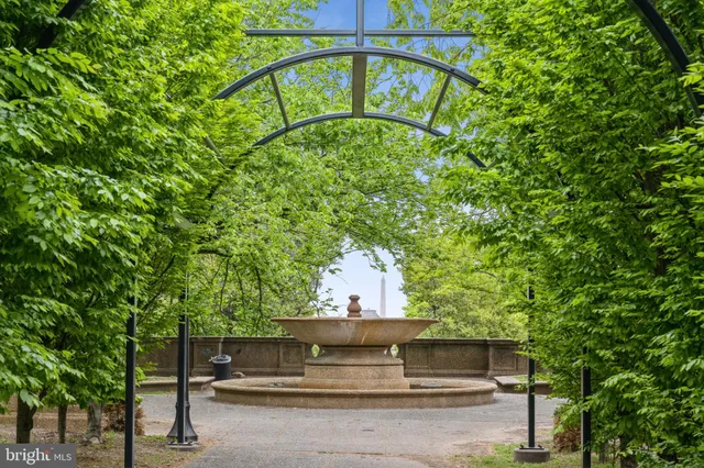 a view of a couches with a fire pit