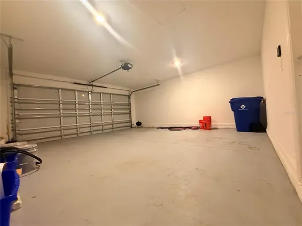 a view of a room with storage and utility