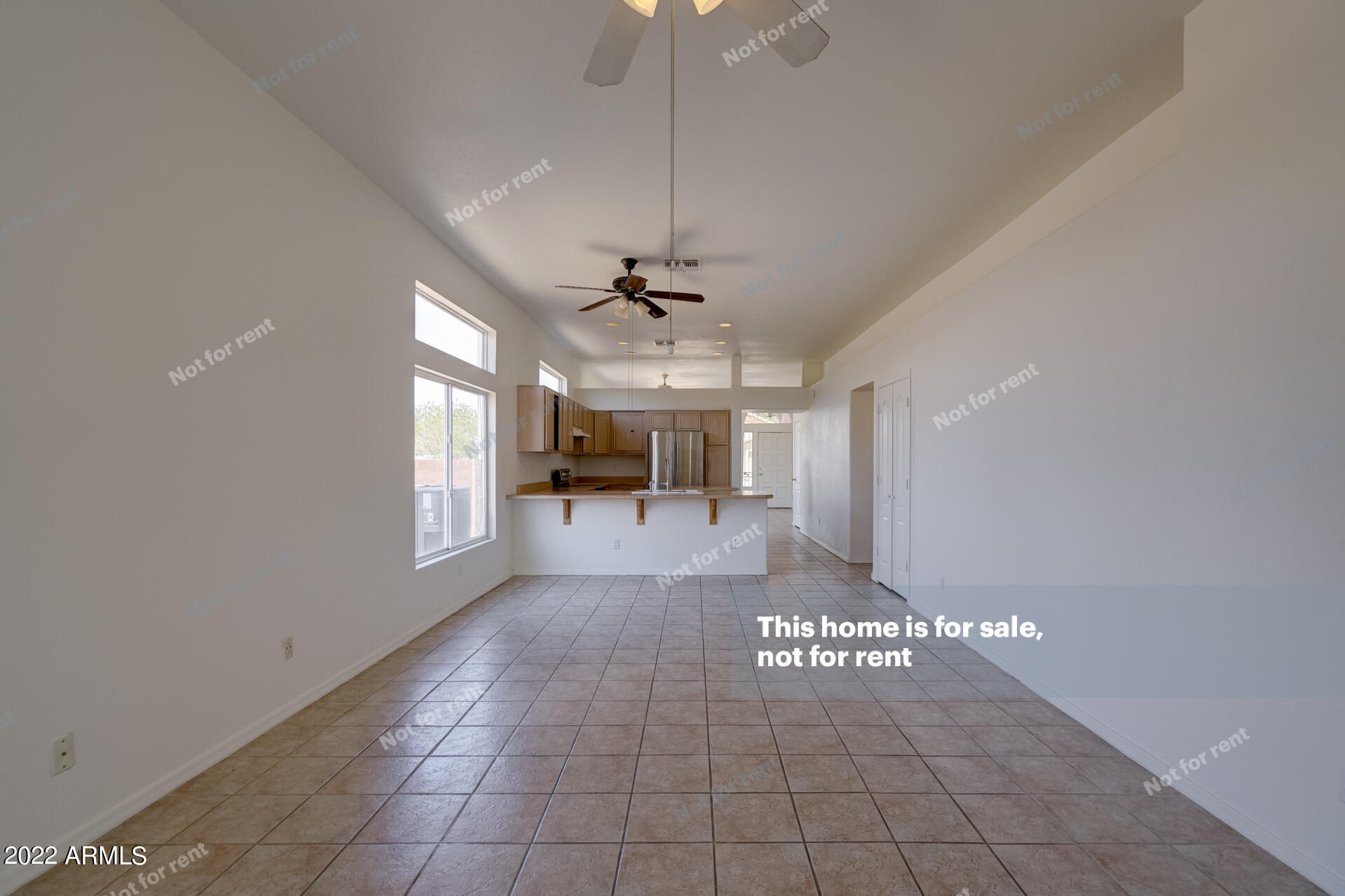 17648 North 17th Street Phoenix, AZ 85022 - Photo 12 of 31 a view interior of a house and chandelier fan