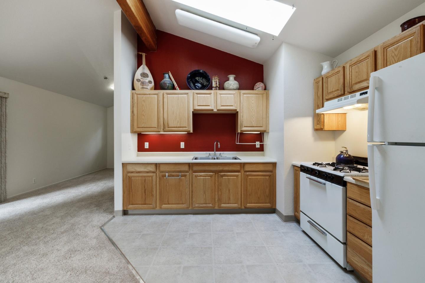 13456 Indian Trail Road Los Gatos, CA 95033 - Photo 91 of 99 a kitchen with stainless steel appliances granite countertop a stove a sink and a refrigerator