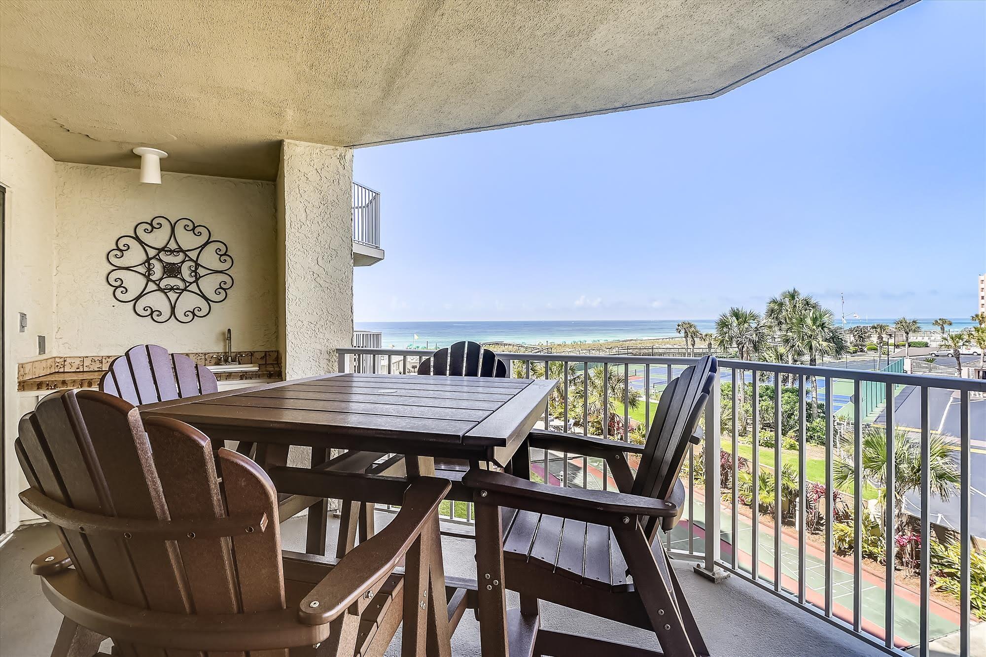 506 Gulf Shore Drive, Unit 212 Destin, FL 32541 - Photo 1 of 43 a view of a balcony with furniture