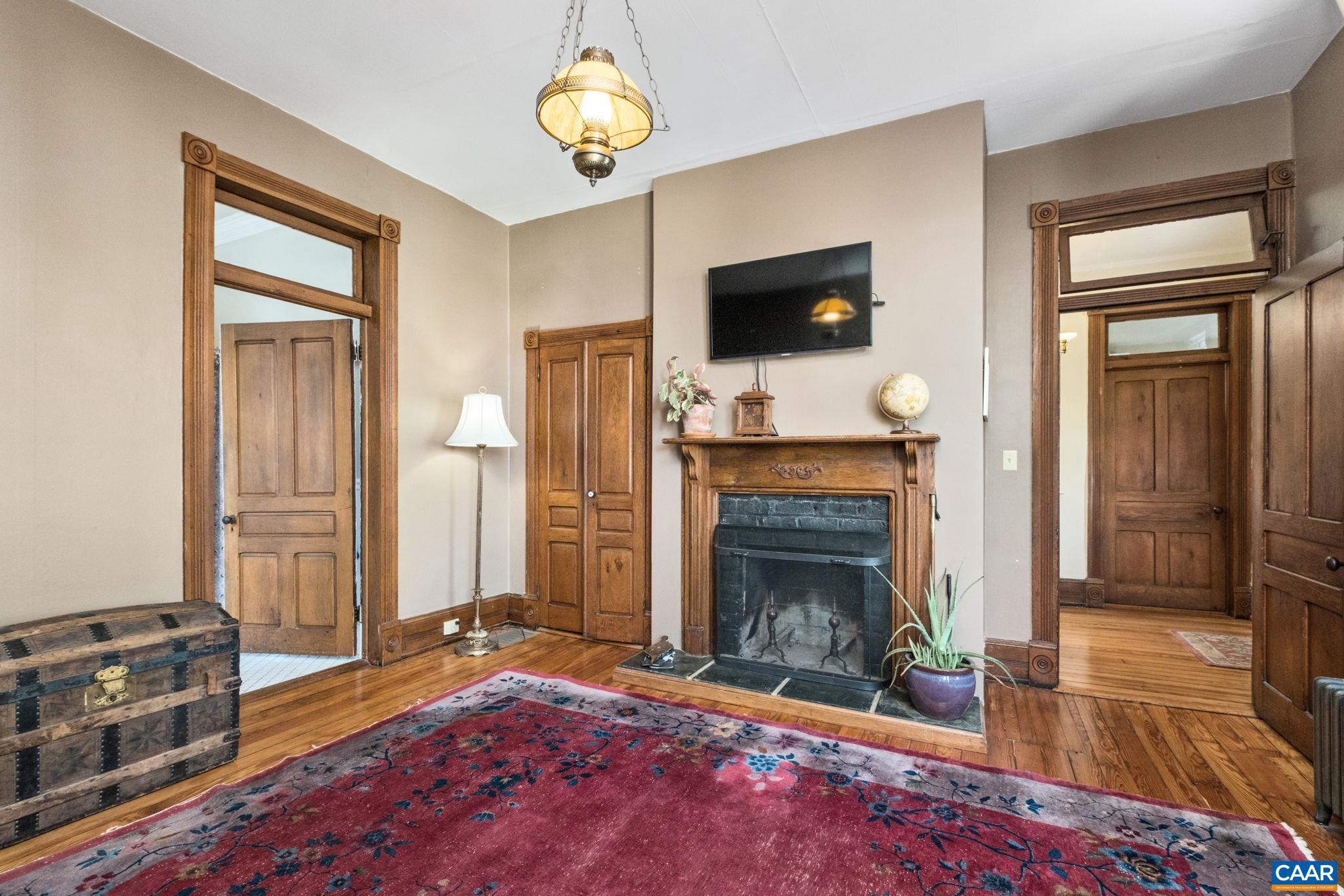 428 Maple Avenue Waynesboro, VA 22980 - Photo 26 of 69 a living room with furniture and a fireplace