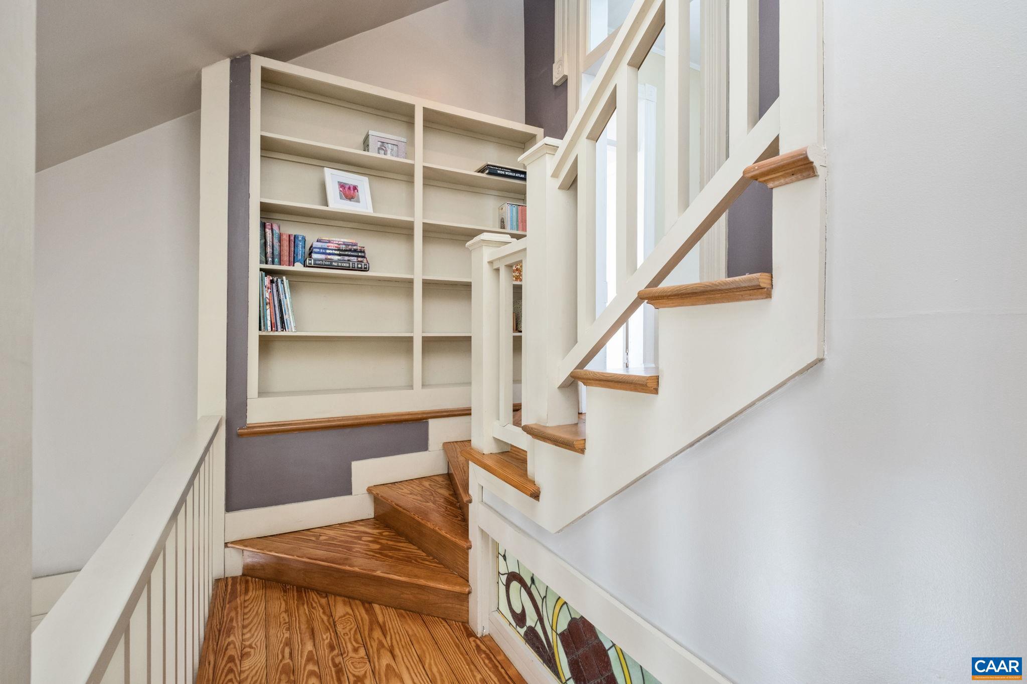 428 Maple Avenue Waynesboro, VA 22980 - Photo 42 of 69 a view of staircase with white walls and a window