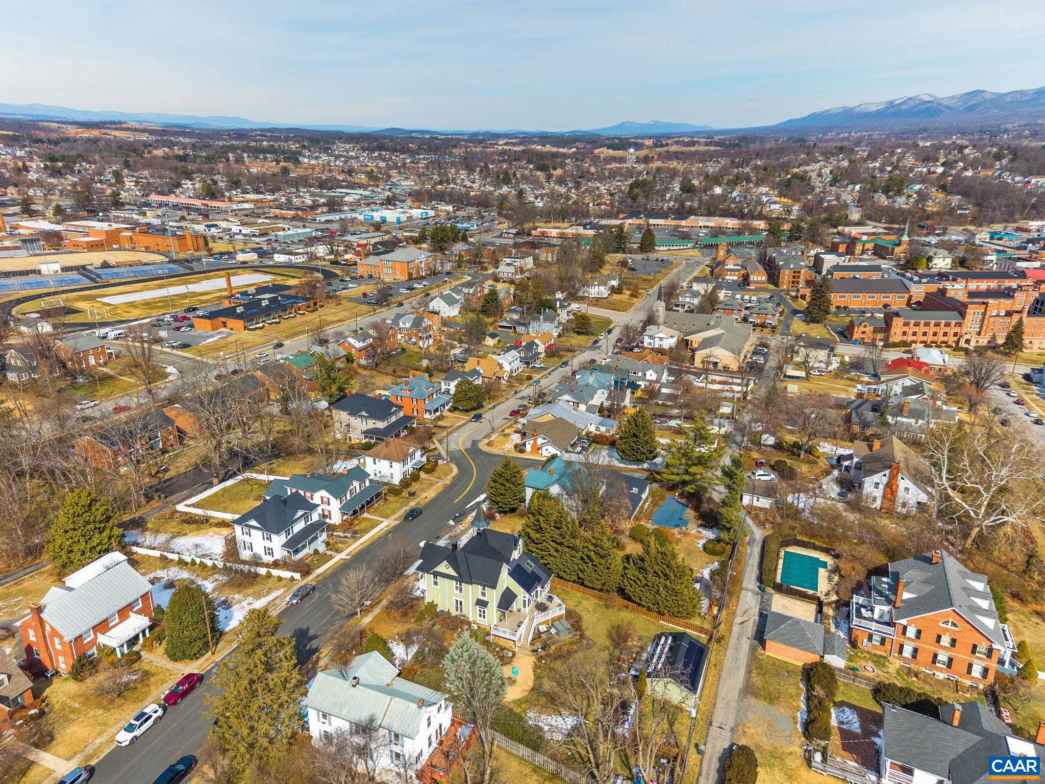428 Maple Avenue Waynesboro, VA 22980 - Photo 62 of 69 an aerial view of residential building with parking