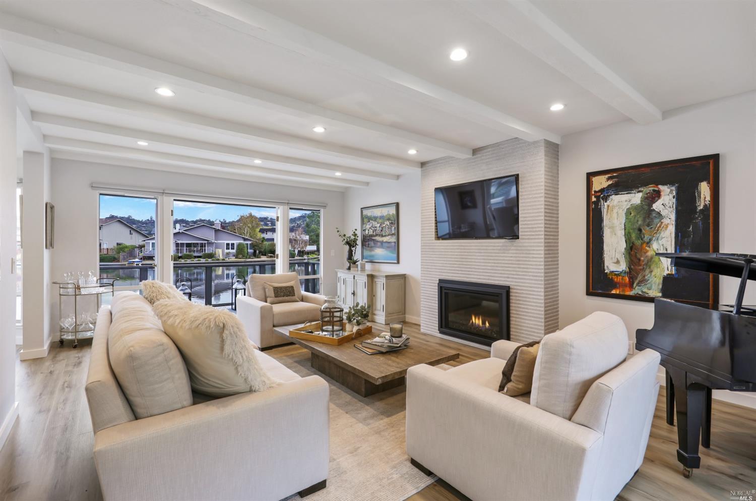 109 Riviera Circle Larkspur, CA 94939 - Photo 1 of 1 Welcome to 109 Riviera Circle, a stylishly updated home on the sought-after lagoon side in the coveted Larkspur Marina neighborhood.