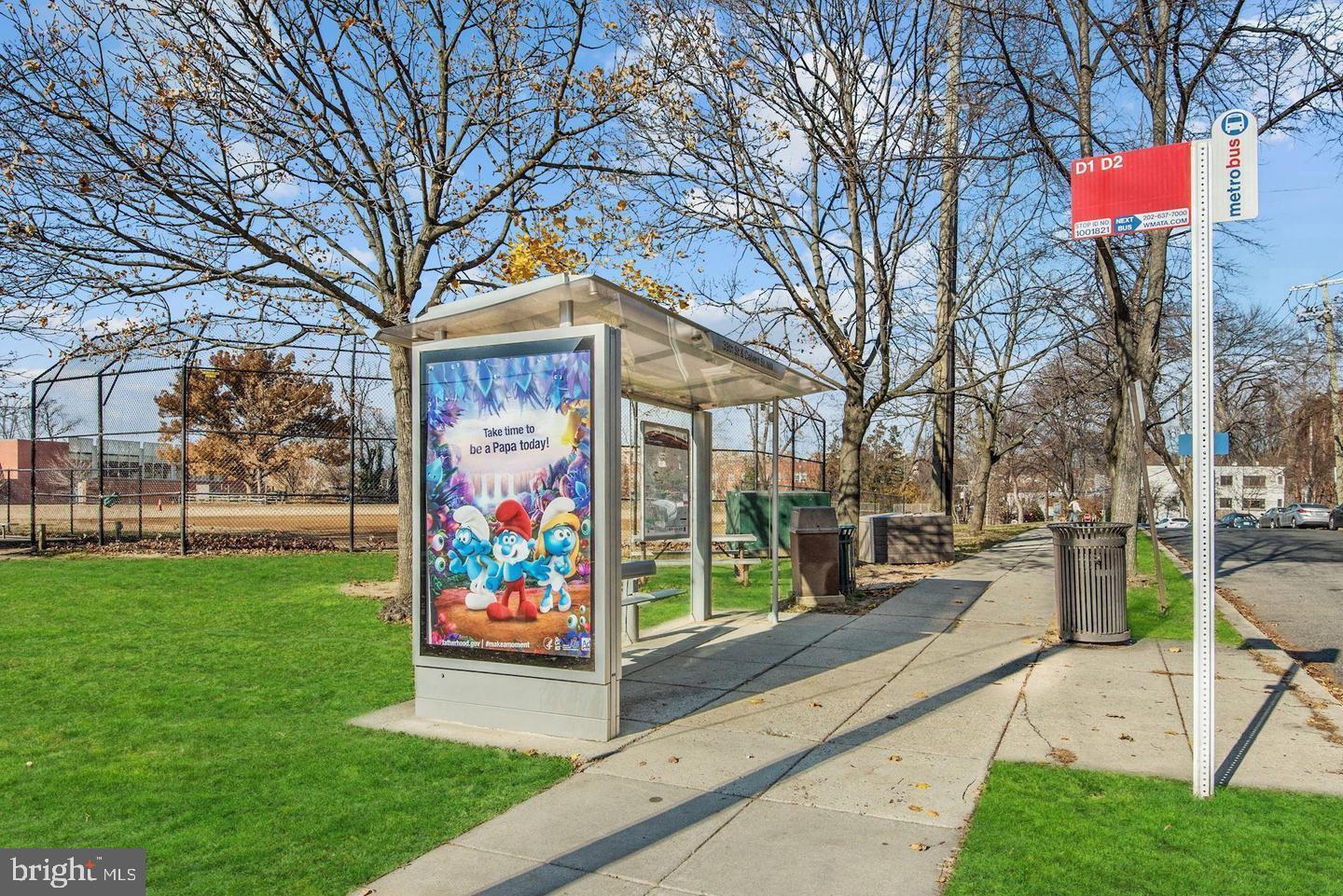 2725 39th Street Northwest, Unit 2O9 Washington, DC 20007 - Photo 27 of 35 a view of a park with large trees