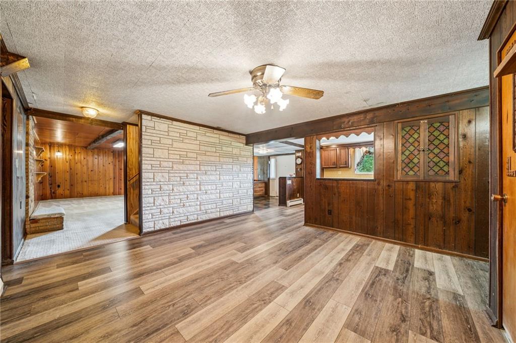 974 Renton Road Pittsburgh, PA 15239 - Photo 33 of 48 a view of empty room with wooden floor
