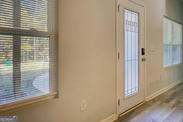 a view of a small space