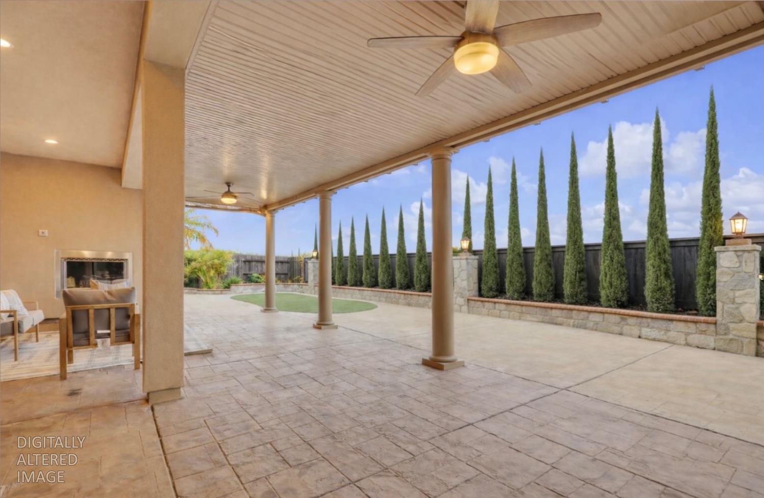 2173 Viola Way Roseville, CA 95661 - Photo 37 of 40 a view of a porch with furniture
