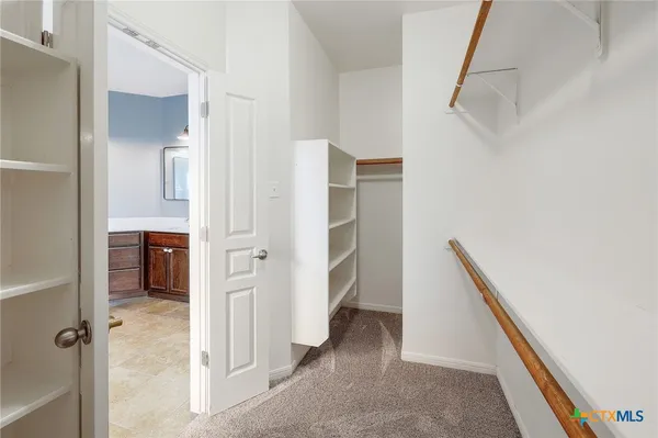 a view of closet
