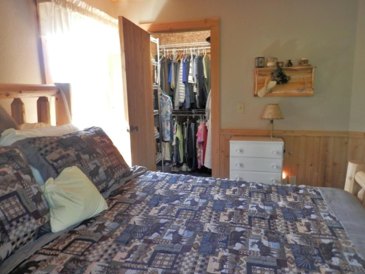 841 11 Mile Road Irons, MI 49644 - Photo 24 of 38 Walk-in closet in master bedroom