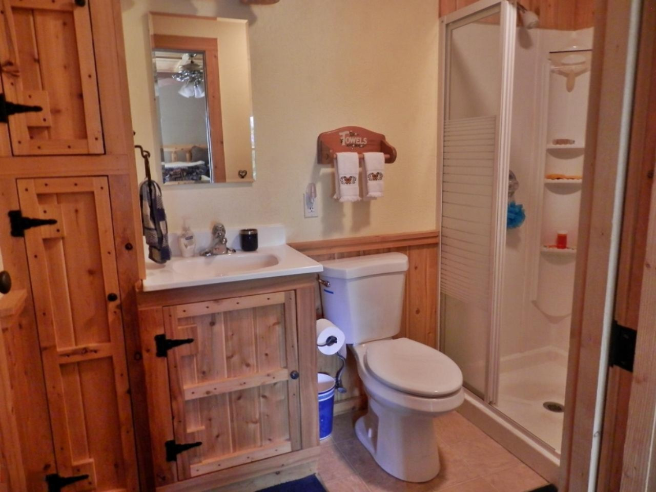 841 11 Mile Road Irons, MI 49644 - Photo 28 of 38 Master bath storage